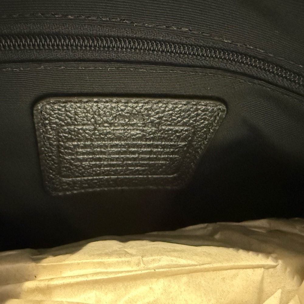 Coach Mickie Satchel in grain pearlized leather NWT - Picture 12 of 13